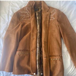 Donald J. Pliner suede jacket